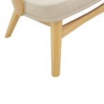 Καρέκλα Sarian pakoworld μπεζ ύφασμα-rubberwood φυσικό πόδι 69,5x71x70.5εκ Καρέκλα Sarian pakoworld μπεζ ύφασμα-rubberwood φυσικό πόδι 69,5x71x70.5εκ