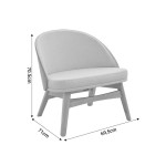 Καρέκλα Sarian pakoworld μπεζ ύφασμα-rubberwood φυσικό πόδι 69,5x71x70.5εκ Καρέκλα Sarian pakoworld μπεζ ύφασμα-rubberwood φυσικό πόδι 69,5x71x70.5εκ