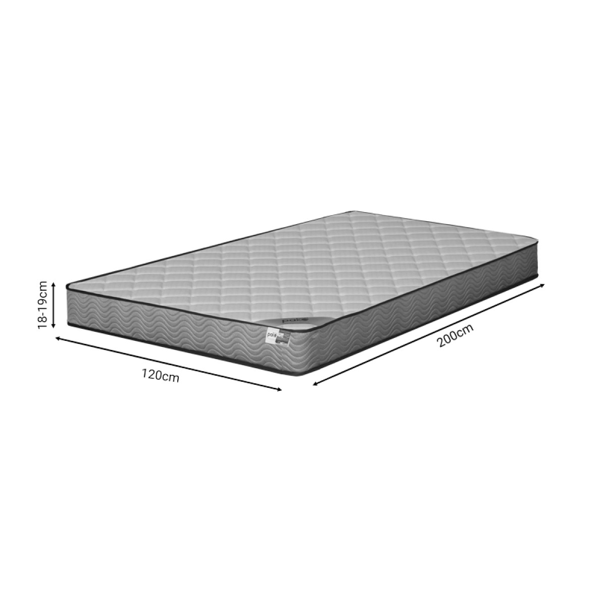 Στρώμα Frezio pakoworld pocket spring roll pack διπλής όψης 18-19cm 120x200εκ Στρώμα Frezio pakoworld pocket spring roll pack διπλής όψης 18-19cm 120x200εκ