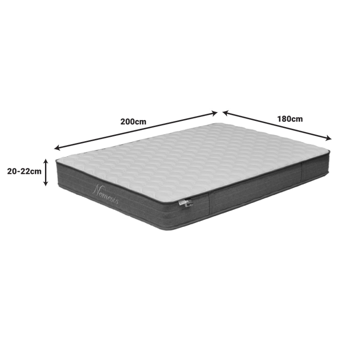 Στρώμα Nemesis pakoworld pocket spring roll pack διπλής όψης 20-22cm 180x200εκ Στρώμα Nemesis pakoworld pocket spring roll pack διπλής όψης 20-22cm 180x200εκ