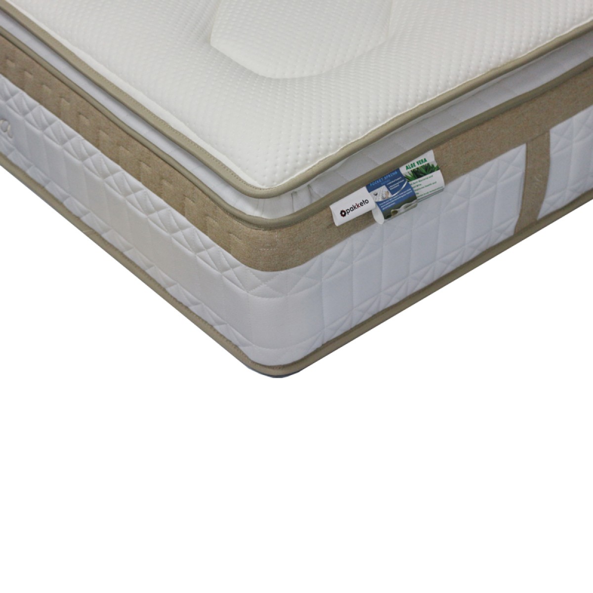Στρώμα Utopia pakoworld pocket spring με aloe vera και ανώστρωμα 30-32cm 150x200εκ Στρώμα Utopia pakoworld pocket spring με aloe vera και ανώστρωμα 30-32cm 150x200εκ
