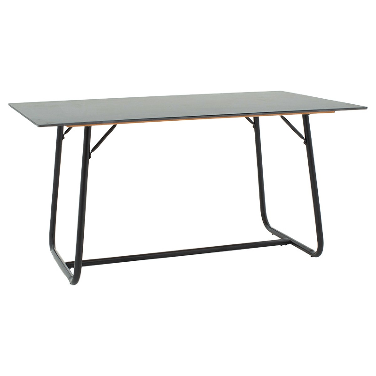 Τραπέζι Revello pakoworld sintered stone μαύρο μαρμάρου-μαύρο 150x90x75εκ Τραπέζι Revello pakoworld sintered stone μαύρο μαρμάρου-μαύρο 150x90x75εκ