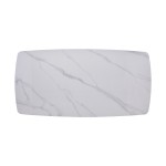 Τραπέζι Viano pakoworld sintered stone ανοιχτό γκρι-μαύρο 180x85x76εκ Τραπέζι Viano pakoworld sintered stone ανοιχτό γκρι-μαύρο 180x85x76εκ