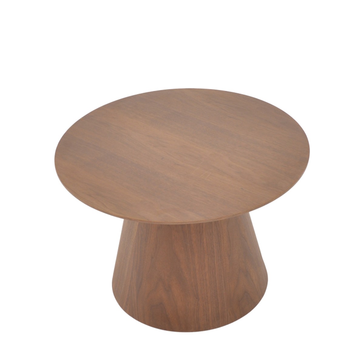 Τραπέζι σαλονιού Kayano pakoworld καρυδί mdf Φ60x40εκ Τραπέζι σαλονιού Kayano pakoworld καρυδί mdf Φ60x40εκ