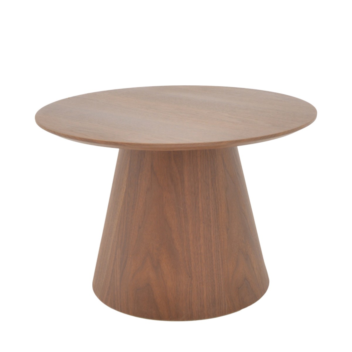 Τραπέζι σαλονιού Kayano pakoworld καρυδί mdf Φ60x40εκ Τραπέζι σαλονιού Kayano pakoworld καρυδί mdf Φ60x40εκ