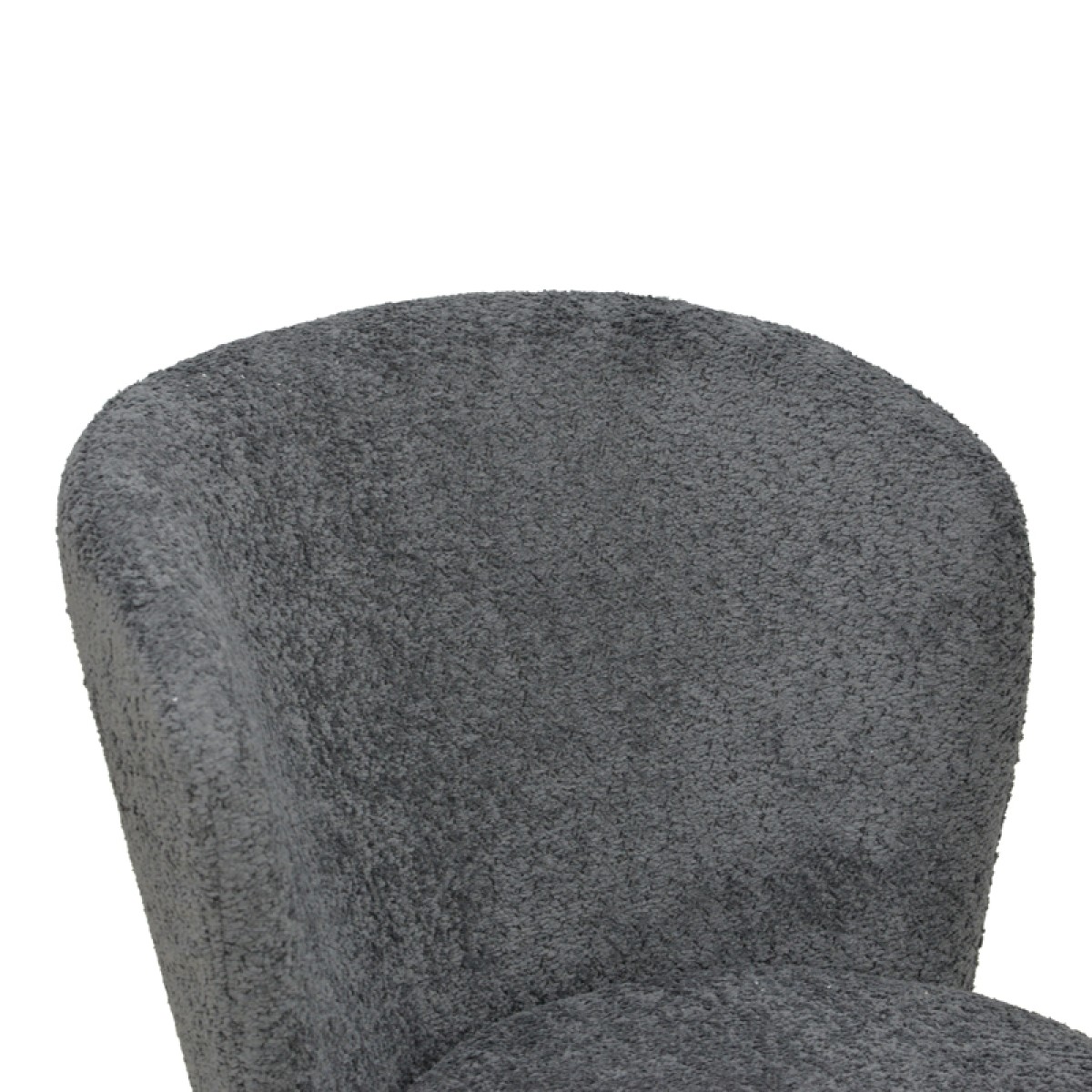 Καρέκλα Houlian pakoworld ανθρακί ύφασμα-πόδι μαύρο μέταλλο 44x66x89εκ