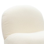 Πολυθρόνα Rosalie pakoworld ύφασμα μπουκλέ cream-χρυσό 85x82x77εκ Πολυθρόνα Rosalie pakoworld ύφασμα μπουκλέ cream-χρυσό 85x82x77εκ