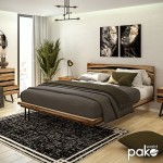 Συρταριέρα Imena pakoworld 3ων συρταριών μασίφ ξύλο 4εκ φυσικό-μαύρο 80x38x86.5εκ Συρταριέρα Imena pakoworld 3ων συρταριών μασίφ ξύλο 4εκ φυσικό-μαύρο 80x38x86.5εκ