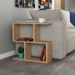 Βοηθητικό τραπέζι Homemania pakoworld χρώμα φυσικό 60x20x60εκ Βοηθητικό τραπέζι Homemania pakoworld χρώμα φυσικό 60x20x60εκ