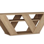 Έπιπλο τηλεόρασης Pipralla pakoworld φυσικό 110x30x40εκ Έπιπλο τηλεόρασης Pipralla pakoworld φυσικό 110x30x40εκ