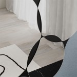 Καθρέπτης Gorta pakoworld μαύρο 75x2x51εκ Καθρέπτης Gorta pakoworld μαύρο 75x2x51εκ