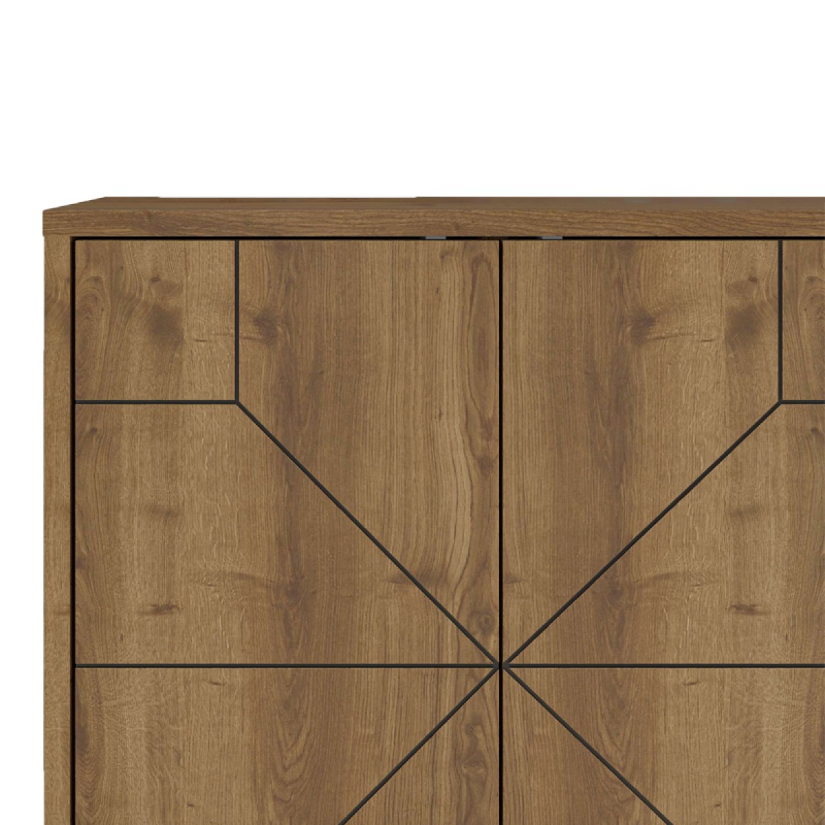 Μπουφές Dune pakoworld σε καρυδί απόχρωση 123x35x77.4εκ Μπουφές Dune pakoworld σε καρυδί απόχρωση 123x35x77.4εκ