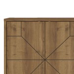 Μπουφές Dune pakoworld σε καρυδί απόχρωση 123x35x77.4εκ Μπουφές Dune pakoworld σε καρυδί απόχρωση 123x35x77.4εκ