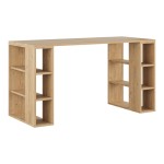 Γραφείο Colmar pakoworld σε oak απόχρωση 140x60x75εκ