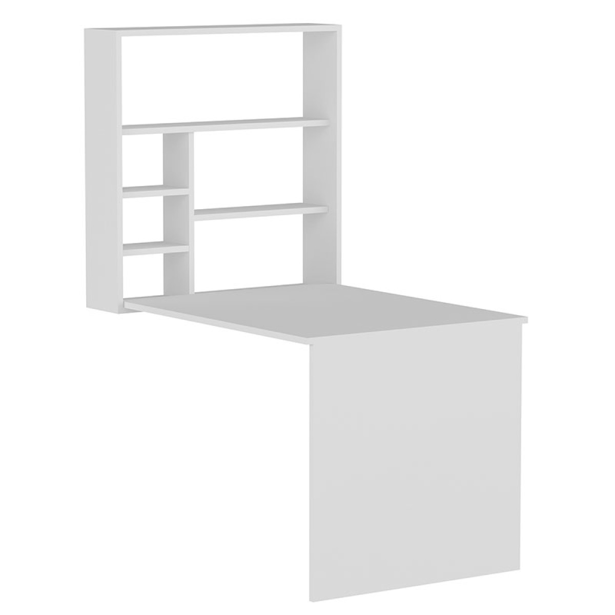 Γραφείο τοίχου ανοιγόμενο Ravin pakoworld λευκό 63x90x154εκ Γραφείο τοίχου ανοιγόμενο Ravin pakoworld λευκό 63x90x154εκ