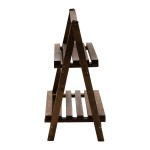 Ραφιέρα-στάντ φυτών Fenno pakoworld ξύλo καρυδί 58x34x67xεκ Ραφιέρα-στάντ φυτών Fenno pakoworld ξύλo καρυδί 58x34x67xεκ