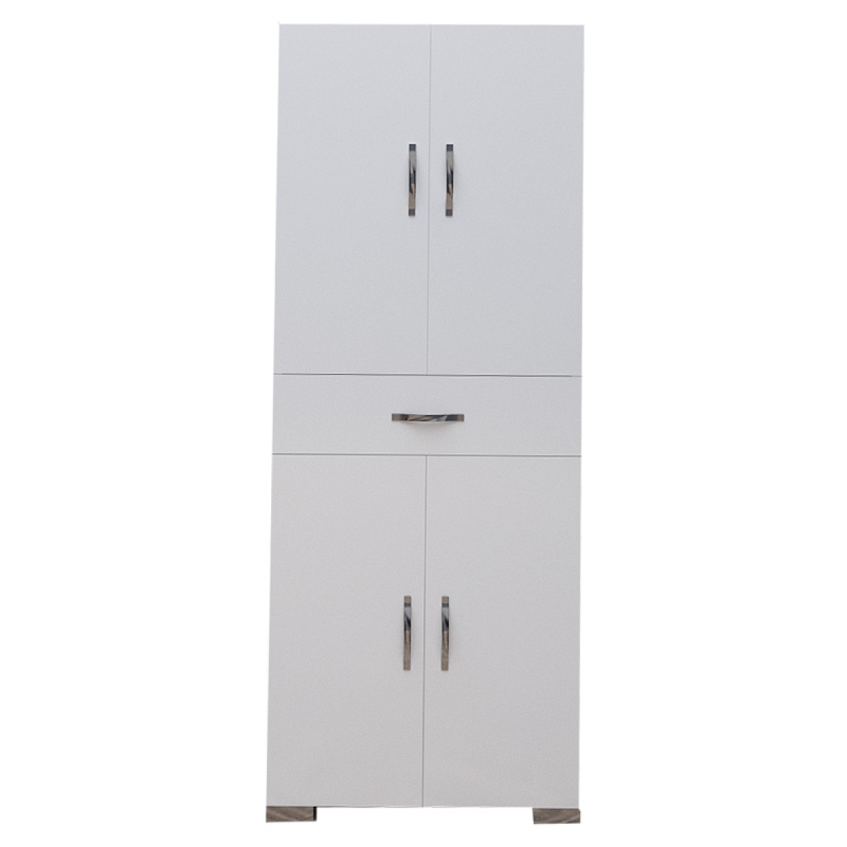 Ντουλάπα-στήλη Milou pakoworld λευκό 59x34.5x140εκ Ντουλάπα-στήλη Milou pakoworld λευκό 59x34.5x140εκ