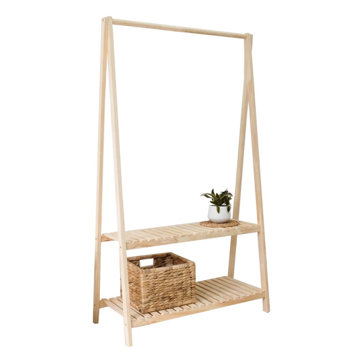 Έπιπλο εισόδου Linett pakoworld φυσικό 86x38x148εκ Έπιπλο εισόδου Linett pakoworld φυσικό 86x38x148εκ