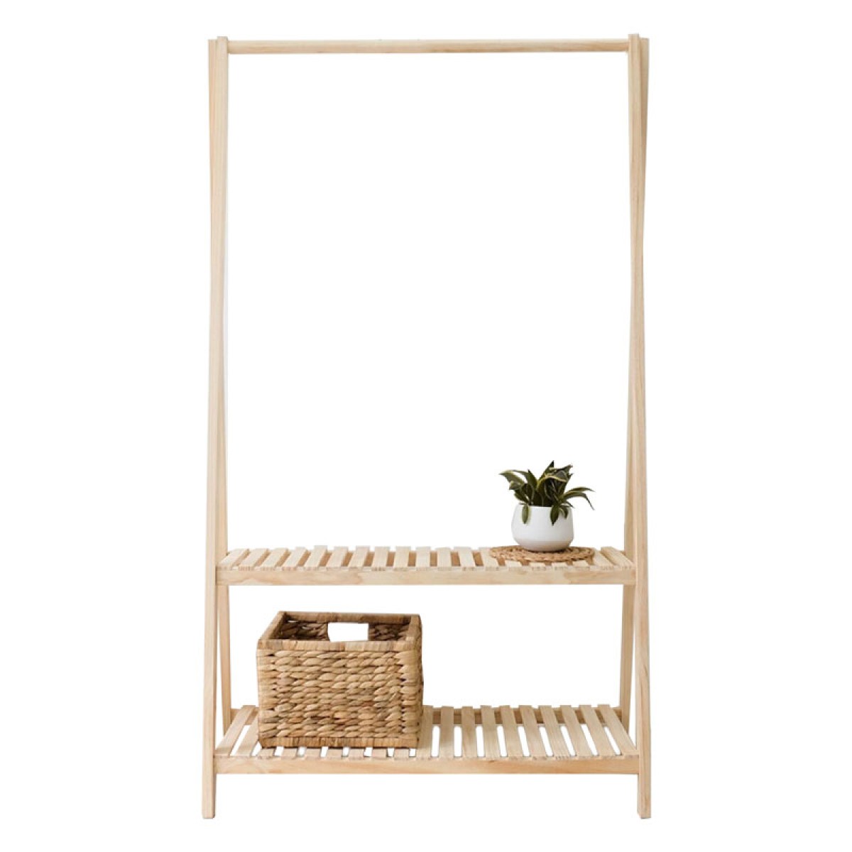 Έπιπλο εισόδου Linett pakoworld φυσικό 86x38x148εκ Έπιπλο εισόδου Linett pakoworld φυσικό 86x38x148εκ