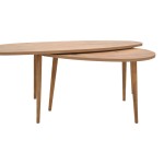 Τραπέζι σαλονιού Monty pakoworld καρυδί μελαμίνης 116x46x46εκ Τραπέζι σαλονιού Monty pakoworld καρυδί μελαμίνης 116x46x46εκ