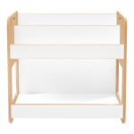 Ραφιέρα Dovere pakoworld φυσικό-λευκό mdf 56x34x55εκ Ραφιέρα Dovere pakoworld φυσικό-λευκό mdf 56x34x55εκ
