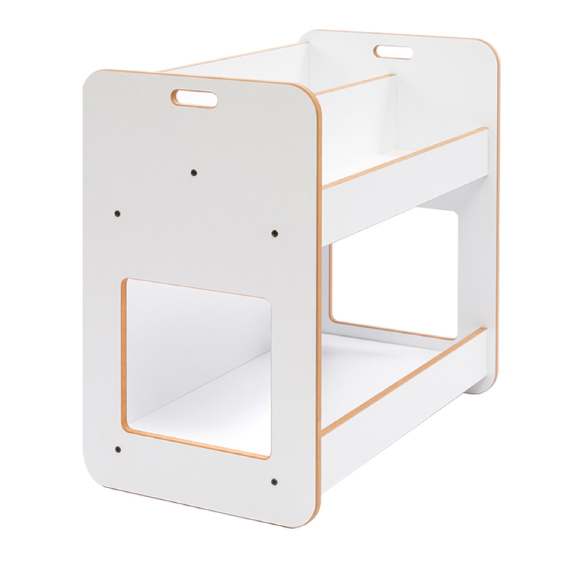 Ραφιέρα Dovere pakoworld λευκό mdf 56x34x55εκ Ραφιέρα Dovere pakoworld λευκό mdf 56x34x55εκ