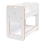 Ραφιέρα Dovere pakoworld λευκό mdf 56x34x55εκ Ραφιέρα Dovere pakoworld λευκό mdf 56x34x55εκ