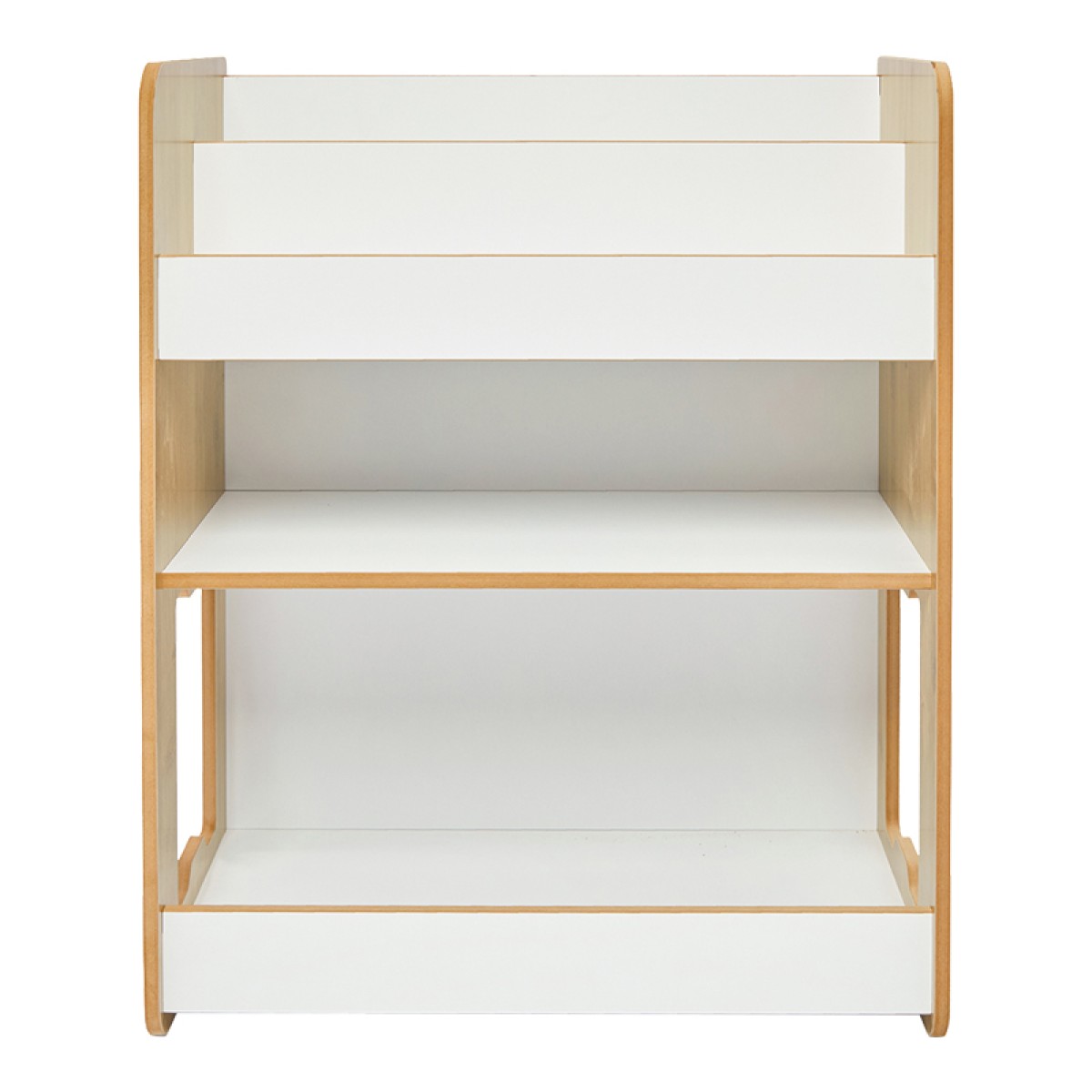 Ραφιέρα Seagull pakoworld φυσικό-λευκό mdf 57x34x70εκ Ραφιέρα Seagull pakoworld φυσικό-λευκό mdf 57x34x70εκ