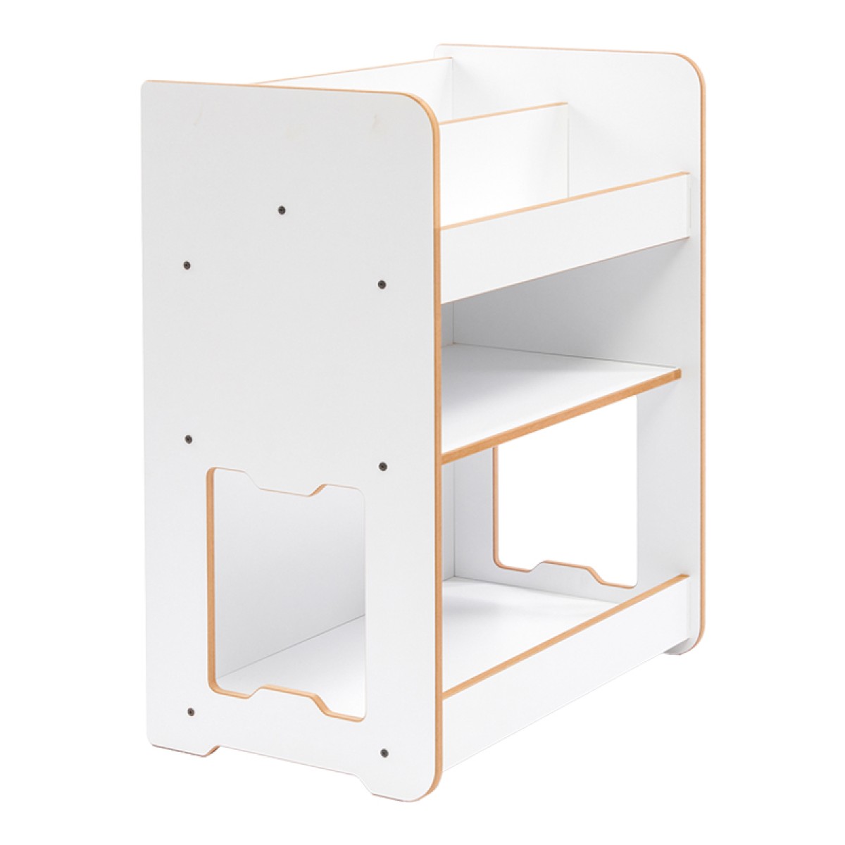 Ραφιέρα Seagull pakoworld λευκό mdf 57x34x70εκ Ραφιέρα Seagull pakoworld λευκό mdf 57x34x70εκ