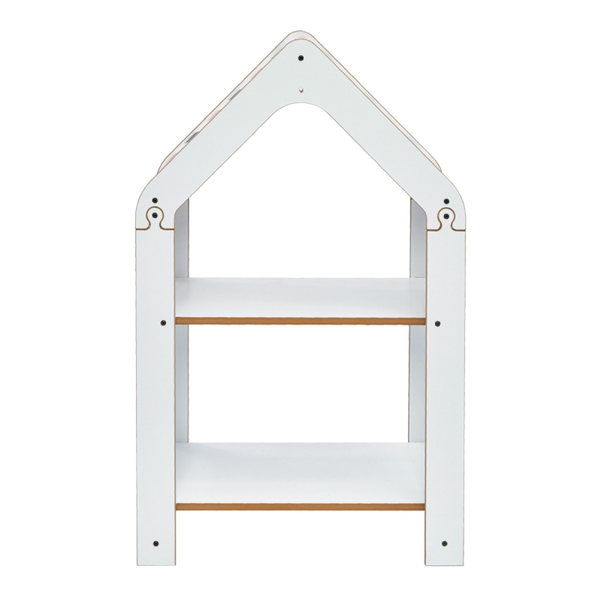 Ραφιέρα Montessori Zoilen pakoworld λευκό-ροζ mdf 50x30x80εκ Ραφιέρα Montessori Zoilen pakoworld λευκό-ροζ mdf 50x30x80εκ