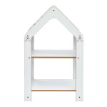 Ραφιέρα Montessori Zoilen pakoworld λευκό-ροζ mdf 50x30x80εκ Ραφιέρα Montessori Zoilen pakoworld λευκό-ροζ mdf 50x30x80εκ