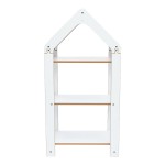 Ραφιέρα Montessori Zoilen I pakoworld λευκό-ροζ mdf 50x30x100εκ Ραφιέρα Montessori Zoilen I pakoworld λευκό-ροζ mdf 50x30x100εκ