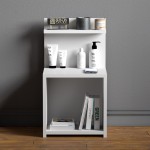 Κομοδίνο Kassito pakoworld μελαμίνη σε λευκή απόχρωση 35x32x63εκ Κομοδίνο Kassito pakoworld μελαμίνη σε λευκή απόχρωση 35x32x63εκ