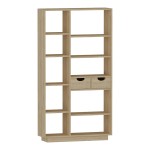 Βιβλιοθήκη με συρτάρια Dakin pakoworld σε oak απόχρωση 80x25x190εκ Βιβλιοθήκη με συρτάρια Dakin pakoworld σε oak απόχρωση 80x25x190εκ