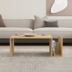 Τραπέζι σαλονιού Poko pakoworld σε oak απόχρωση 86.8x50x32,4εκ Τραπέζι σαλονιού Poko pakoworld σε oak απόχρωση 86.8x50x32,4εκ
