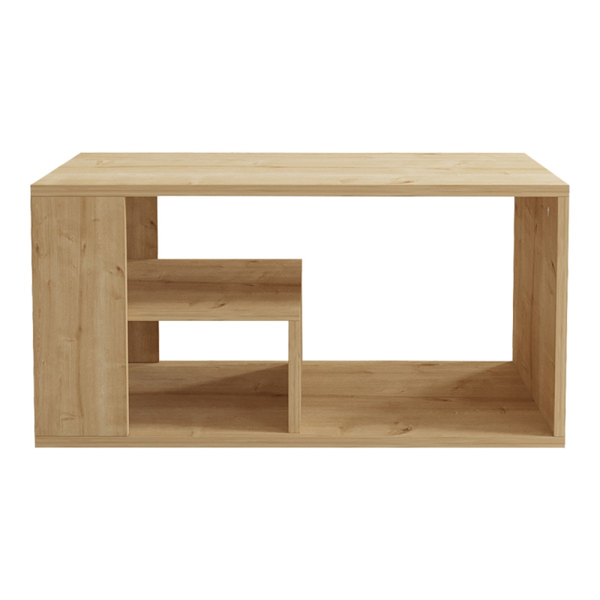 Τραπέζι σαλονιού Sobu pakoworld σε oak απόχρωση 80x50x40εκ Τραπέζι σαλονιού Sobu pakoworld σε oak απόχρωση 80x50x40εκ