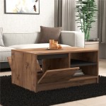 Τραπέζι σαλονιού Narli pakoworld σε sonoma απόχρωση 90x60x45εκ Τραπέζι σαλονιού Narli pakoworld σε sonoma απόχρωση 90x60x45εκ