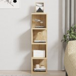 Ραφιέρα επιδαπέδια Pratel pakoworld σε oak απόχρωση 25x27x95εκ Ραφιέρα επιδαπέδια Pratel pakoworld σε oak απόχρωση 25x27x95εκ