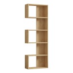 Βιβλιοθήκη Cascade pakoworld σε oak απόχρωση 51.8x22x150εκ Βιβλιοθήκη Cascade pakoworld σε oak απόχρωση 51.8x22x150εκ