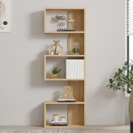 Βιβλιοθήκη Cascade pakoworld σε oak απόχρωση 51.8x22x150εκ Βιβλιοθήκη Cascade pakoworld σε oak απόχρωση 51.8x22x150εκ