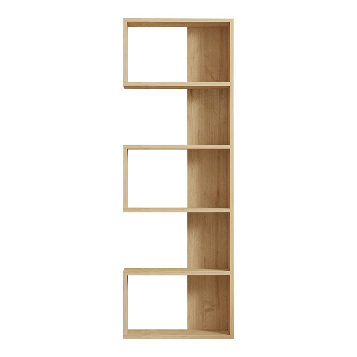 Βιβλιοθήκη Cascade pakoworld σε oak απόχρωση 51.8x22x150εκ Βιβλιοθήκη Cascade pakoworld σε oak απόχρωση 51.8x22x150εκ