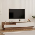Έπιπλο τηλεόρασης Eclipse pakoworld σε κρεμ-oak απόχρωση 160x35x35εκ Έπιπλο τηλεόρασης Eclipse pakoworld σε κρεμ-oak απόχρωση 160x35x35εκ
