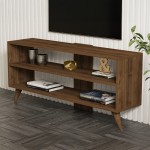 Σύνθετο σαλονιού Prestige pakoworld σε καρυδί απόχρωση 120x29,6x50εκ Σύνθετο σαλονιού Prestige pakoworld σε καρυδί απόχρωση 120x29,6x50εκ