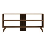 Έπιπλο τηλεόρασης Prestige pakoworld σε καρυδί απόχρωση 120x29,6x50εκ Έπιπλο τηλεόρασης Prestige pakoworld σε καρυδί απόχρωση 120x29,6x50εκ