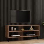 Έπιπλο τηλεόρασης Prestige pakoworld σε sonoma απόχρωση 120x29,6x50εκ Έπιπλο τηλεόρασης Prestige pakoworld σε sonoma απόχρωση 120x29,6x50εκ
