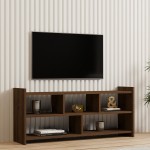 Έπιπλο τηλεόρασης Kapri pakoworld σε καρυδί απόχρωση 120x28x55εκ Έπιπλο τηλεόρασης Kapri pakoworld σε καρυδί απόχρωση 120x28x55εκ