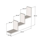 Ραφιέρα τοίχου Mauer pakoworld σε καρυδι απόχρωση 90x19,6x60εκ Ραφιέρα τοίχου Mauer pakoworld σε καρυδι απόχρωση 90x19,6x60εκ