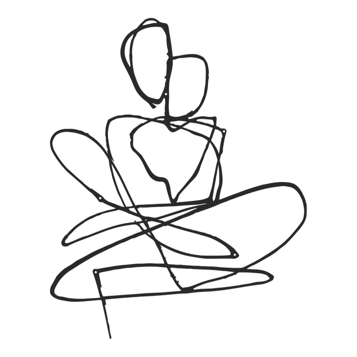 Διακοσμητικό τοίχου Emensa pakooworld μαύρο μεταλλικό 40x0,15x50εκ