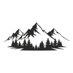 Διακοσμητικό τοίχου Onfia pakooworld μαύρο μεταλλικό 70x0,15x30εκ