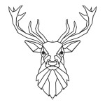 Διακοσμητικό τοίχου Stagio pakooworld μαύρο μεταλλικό 40x0,15x40εκ